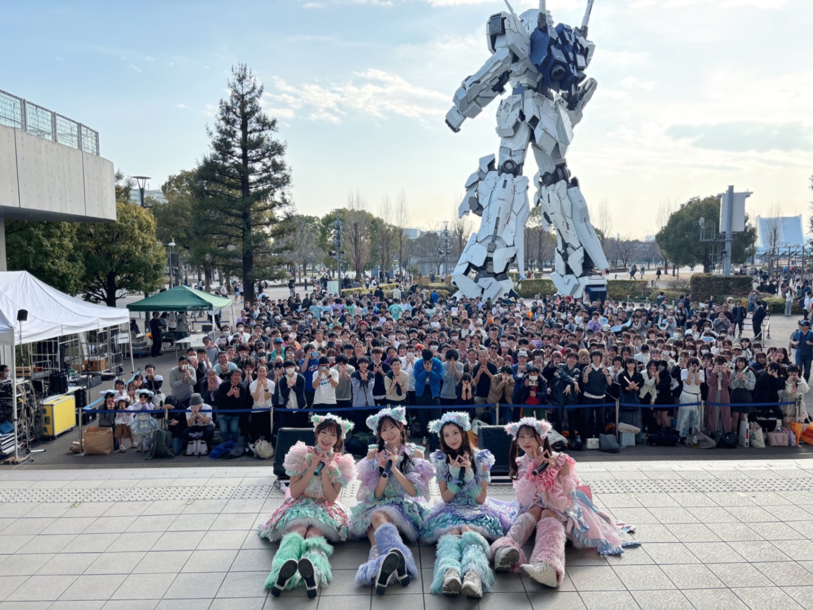 「わーるどすたんだーど」リリース記念ミニライブ＆特典会＠ダイバーシティ東京 プラザ